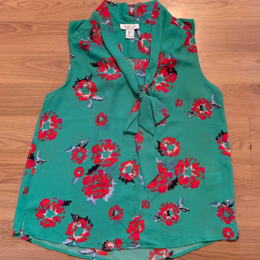 NWOT Rachel Zoe Sleeveless Blouse
